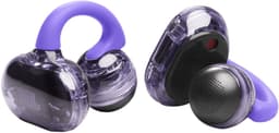 JBL Soundgear Clips - Open ear Oortjes - Oortjes Draadloos - Sport Oordopjes - Bluetooth - Sporten - Hardlopen - 32 uur - Spatwaterdicht - IP54 - Oorclips - Paars — thumbnail 1