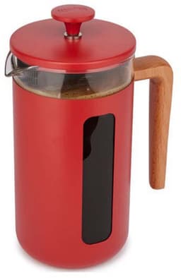 La Cafetière Cafetiere Pisa RVS / Rood - 1 liter / 7 kops — thumbnail 2
