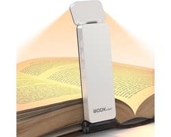 Nachtkastje Leeslamp met 3 Kleurtemperaturen en dimbare Helderheid, Oplaadbare Boekenlamp voor Nacht lezen