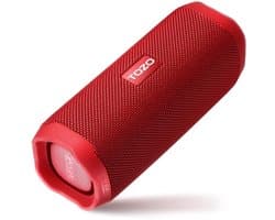 Draagbare Bluetooth luidspreker met diepe bas en 25 uur speeltijd - waterdicht en met app-bediening