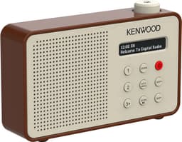 Kenwood CR-M25DAB-T Compacte radio FM/DAB/BT/ASA, 2000 mAH accu bruin — thumbnail 2