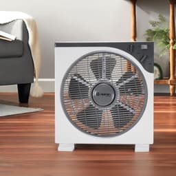 Vloerventilator met Timer en 3 Snelheden - 30 cm, 50 W, Draagbaar voor Thuisgebruik — thumbnail 3