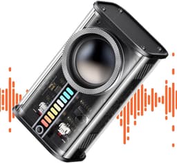 JeiibrZui Bluetooth Luidspreker - Draagbare Mini Speaker - Heldere Geluidskwaliteit Met Diepe Bas - 1 Stuk - Voor Binnen En Buiten Zwart — thumbnail 1