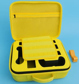 GadgetsMania Opbergtas Geschikt voor Nintendo Switch 2 – Schokbestendige Hard Case – Inclusief Screenprotector & Thumb Grips - Beschermhoes – Koffer voor Nintendo Console en Accessoires — thumbnail 7