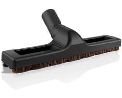 Universele stofzuigermond 32 mm compatibel met Siemens, Bosch, AEG, Miele, Philips, Samsung, Dirt Devil, Panasonic, 2 wielen, zacht paardenhaar, ca. 30 cm breed