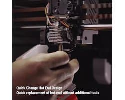 Kobra S1 Extruder Hotend Kit - Hardened Steel Mondstuk - Hoge Temperatuur Weerstand - Eenvoudige Installatie