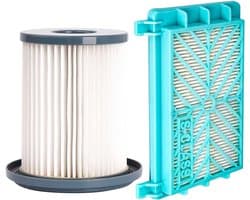Pak van 2 motorfilters HEPA geschikt voor Philips FC8712 FC8714 FC8720 FC8722 FC8724 FC8732 FC8734 FC8736 FC8738 FC8740