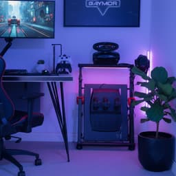 VDD Gaming - Wheel Stand - Racestuur - Sim Racing Cockpit - Race Cockpit - Opvouwbaar - Geschikt voor - Logitec - PXN - Fanatec - Thrustmaster - In Hoogte Verstelbaar — thumbnail 5