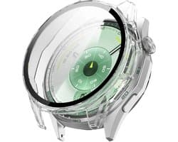 Strap-it PC Case met Glas (Transparant) – Geschikt voor Huawei Watch GT 6 (46mm)