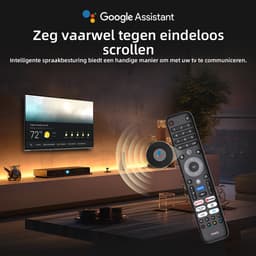 CHiQ U43QM10V - Smart TV 43 Inch - QLED Pro Google TV - UHD 4K - Randloos Metal Design - Dolby Audio - Nieuw — thumbnail 8