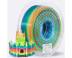 Gradientkleur PLA Filament 1,75 mm voor 3D-printer - 1 kg Spoel