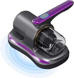 WNHB® Huisstofmijt stofzuiger deluxe – Matrasreiniger met UV en zuigkracht – Anti huisstofmijt – Hygiënische matrassen en meubels — thumbnail 1