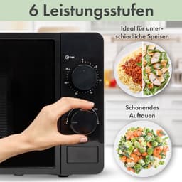 Clatronic MW 791 Zwart Solo-magnetron Aanrecht 20 l 700 W — thumbnail 2