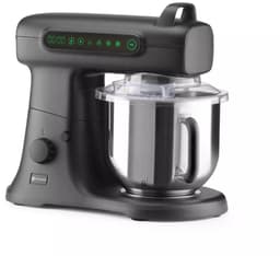 HENDI planeetmixer 7 liter - 470x263x413 mm - rvs kom - zwart - kneden en kloppen - professioneel — thumbnail 1