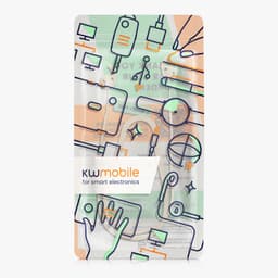 kwmobile Strap Compatible with Samsung Galaxy Buds 3 Pro - Silicone Cord Holder for Wireless Earphones - Beige — thumbnail 6