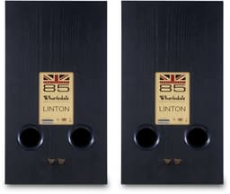 Wharfedale Linton Boekenplank Speakers - Hifi Stereo Set - Luidspreker Boxen - 3-weg Luidspreker - Passieve Speaker - Zwart — thumbnail 3