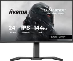 iiyama G-Master GB2441HSU-B1 Black Hawk - 24 inch - Full HD - IPS - 144 Hz - Verstelbaar — thumbnail 1