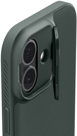 Spigen Optik Armor geschikt voor MagSafe geschikt voor iPhone 17 - Abyss Green — thumbnail 4