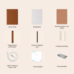 HUION - Smart Notebook - Digitaal notitieblok met Bluetooth 5.0 , voor schrijven en schetsen, compatibel met alle grote merken — thumbnail 10