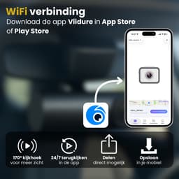 Clerby - Dashcam Mini 2K - Auto Nachtzicht - Botsingdetectie - Zwart — thumbnail 5