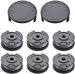 6 stuks Spool - 2 hoes - geschikt voor Bosch Easy Gras Cut 18 V 23 26 18 Strimmer Bijlagen - Onderdeelnummer F016800569 F016800385 — thumbnail 2