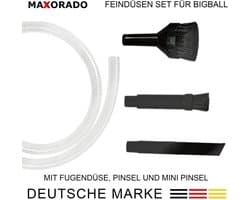 Maxorado Mini Mondstukkenset 6-delig – geschikt voor Dyson BigBall stofzuiger Cinetic CY22, CY23, CY26, CY28 – opzetstuk - fijne zuigmond – voegenzuigborstel – borstel – mini stofzuigerset voor uw PC en meer