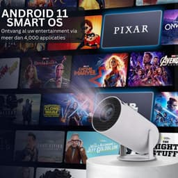 Magcubic - Ultieme Draagbare WiFi 6 Mini Beamer 4K/200 ANSI Projector Streamen - HY300 - BT 5.0 - Android - Home Cinema — thumbnail 5