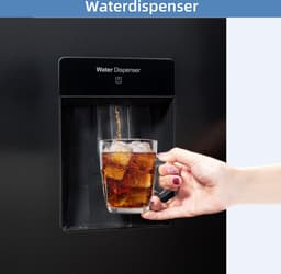 CHiQ CBM250NEBD - Koel-Vriescombinatie - 250L - No Frost - Waterdispenser - Inverter Compressor - Supervriezen - 39dB - 12 jaar garantie op compressor - Energieklasse D — thumbnail 9