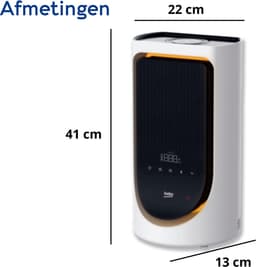 Beko ATP 5500 N luchtreiniger met HEPA filter - Air purifier - 62 dB — thumbnail 6
