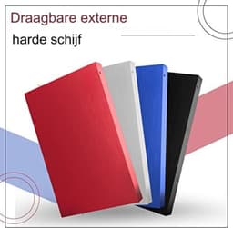 Harde schijf extern - 320 GB - Zilver — thumbnail 2