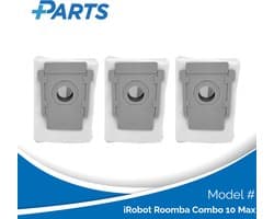 iRobot Roomba Combo 10 Max Stofzakken (3 Stuks, Plus.Parts® alternatief voor 4626194 / 4640235)