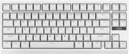 EPOMAKER G84 - Wit - Mechanisch Draadloos Toetsenbord - RGB - 80% - Qwerty - Gaming Keyboard - Transparent Switch — thumbnail 1