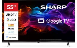 Sharp Aquos 55HP5265 - 55 inch 4K UHD QLED met Google TV — thumbnail 1