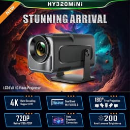 Lexium Mini beamer - Projector - Beamerscherm - Projectiescherm - Outdoor & Indoor Projector - — thumbnail 5