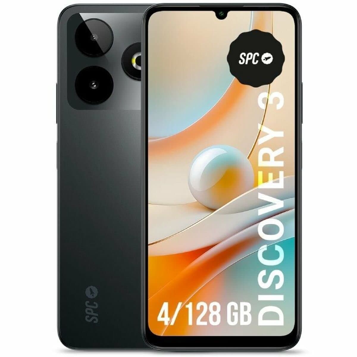 Smartphone SPC Discovery 3 Octa Core 4 GB RAM 128 GB Zwart — afbeelding 1