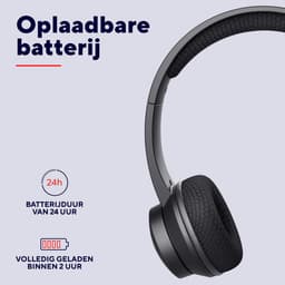 Trust Ayda Draadloze ENC Headset - PC Headset - Draadloos via Bluetooth - Noise Cancelling Microfoon - Tot 24 Uur Batterij - Zwart — thumbnail 2