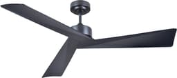 A-Flow Design Black 42 inch Plafondventilator - Plafondventilator zwart - Design Ventilator - Met afstandsbediening - 6 Windsnelheden - Timerfunctie - Winterstand - 107CM — thumbnail 1