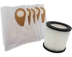 Kleanburg® - Nilfisk Buddy II - 5 Stofzuigerzakken - 1 Filter - Onderhoudsset