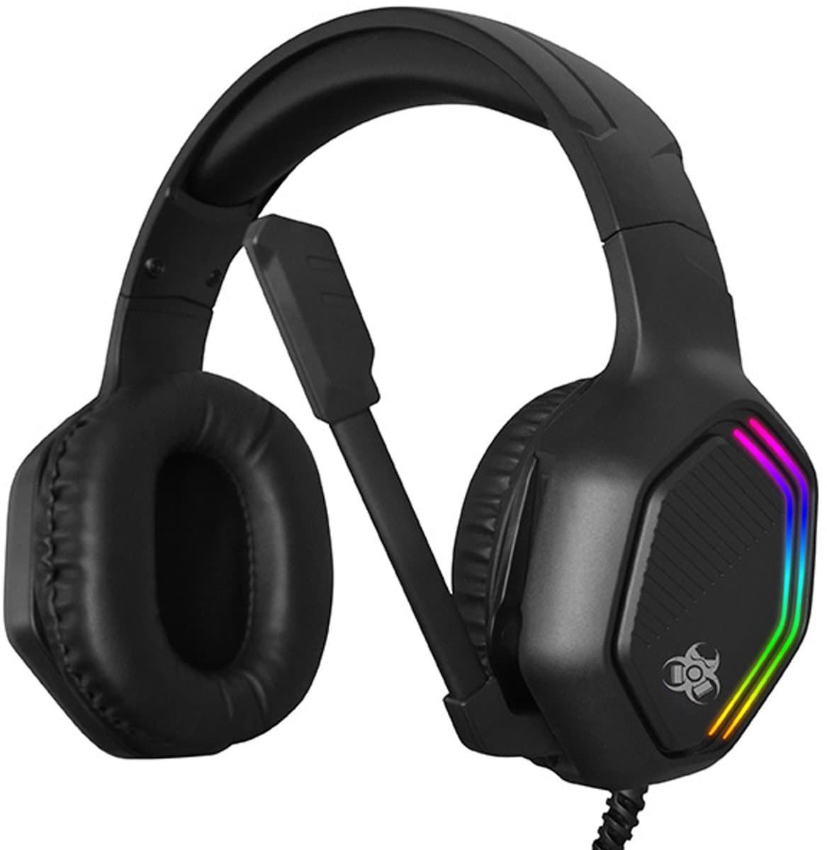 Tracer - Koptelefoon - gaming hoofdtelefoon - RGB-achtergrondverlichting en microfoon - Gamezone GZ X3 — afbeelding 1