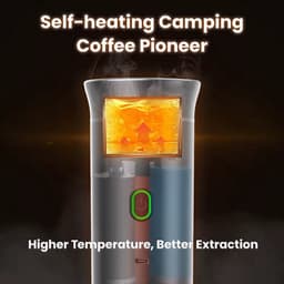 Kelseek elektrisch koffiezetapparaat - Koffiemachine - Koffiemaker - Capsule - Reizen - Auto - Draagbaar - Draadloos - Zwart — thumbnail 3