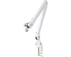RØDE PSA1+ Studio Arm – Wit – Professionele Microfoonarm met Interne Demping & Kabelmanagement