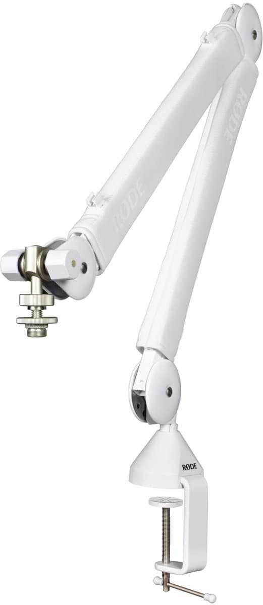 RØDE PSA1+ Studio Arm – Wit – Professionele Microfoonarm met Interne Demping & Kabelmanagement — afbeelding 1