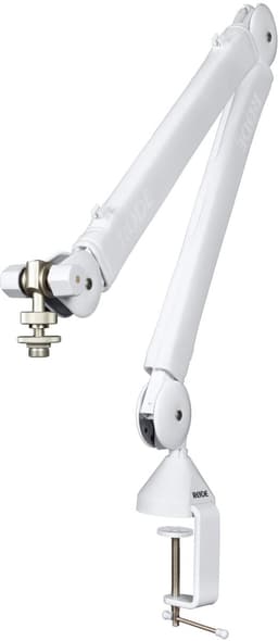 RØDE PSA1+ Studio Arm – Wit – Professionele Microfoonarm met Interne Demping & Kabelmanagement — thumbnail 1