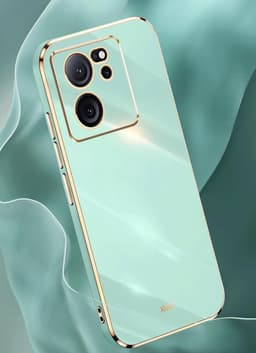 Allecto Plus - Ultradunne rode hoes van zachte siliconen TPU voor Xiaomi Mi 13T - Premium kwaliteit en schokabsorberend — thumbnail 2