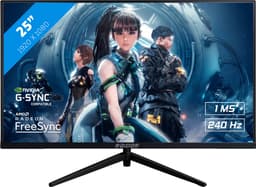 RAIDER Apex 25 PRO Gaming - 25 inch Full HD Gaming Monitor - 1ms - 240Hz - Adaptive Sync — thumbnail 1