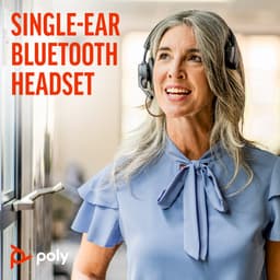 HP Poly Voyager 4310 Microsoft Teams Certified USB-A Headset + BT700 dongle — thumbnail 5