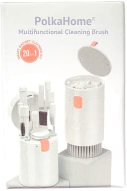 PolkaHome® 20in1 Schoonmaakset – Geschikt voor Smartphones, Oortjes & Laptops – Schoonmaak Set voor Computer / Laptop / Tablet / Telefoon / AirPods & Earbuds / Auto – AirPods Cleaner – Vuilreiniger – Stofreiniger – Schoonmaakkit — thumbnail 3