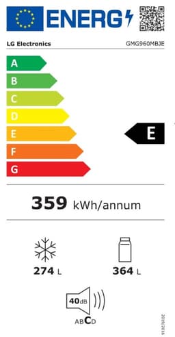 LG GMG960MBJE Amerikaanse Koelkast met InstaView™ Door-in-Door™ 638 L Water- en ijsdispenser met UVnano™ - Total No Frost — thumbnail 5