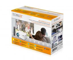 Technaxx TX-113 Beamer LED Helderheid: 1800 lm 800 x 480 WXGA 2000 : 1 Wit — thumbnail 3