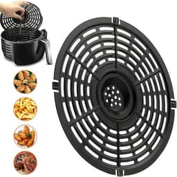 Air Fryer-bakmat - Reservemand luchtfriteuse - vervangende grillpan - Herbruikbare luchtfriteuse-inzetstukken - voor koken, grillen, keuken, braden (20 cm) - 1stuk — thumbnail 1